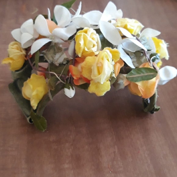 Vintage Floral Hat - Roberta Bernays main image 4